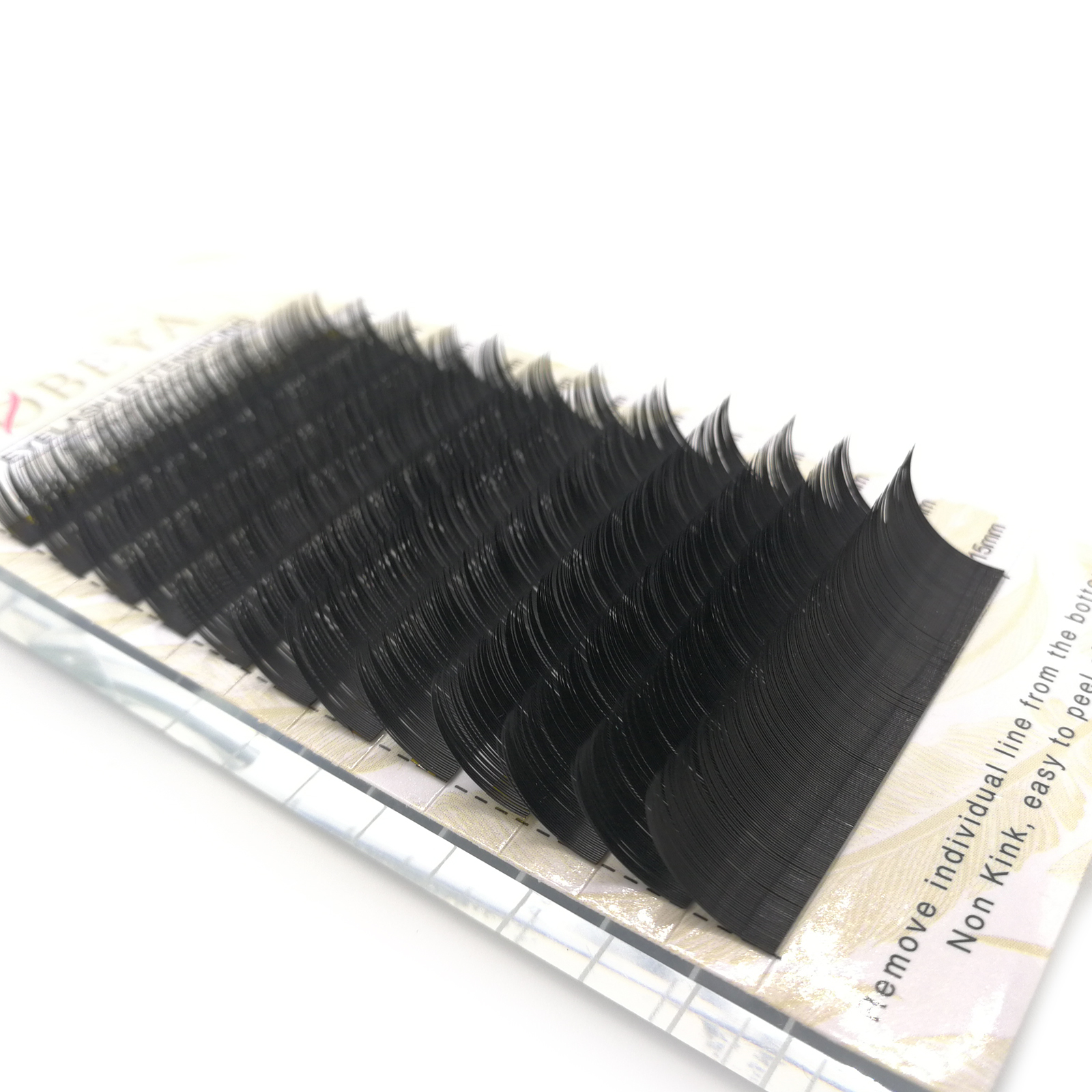 Russian volume eyelash extension/top synthetic silk customize package/label vendor manufacturer supplier plant wholesale JZ05